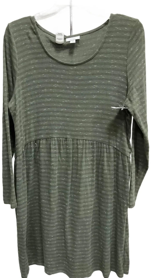 Dress Casual Midi By Pure Jill In Green, Size: M