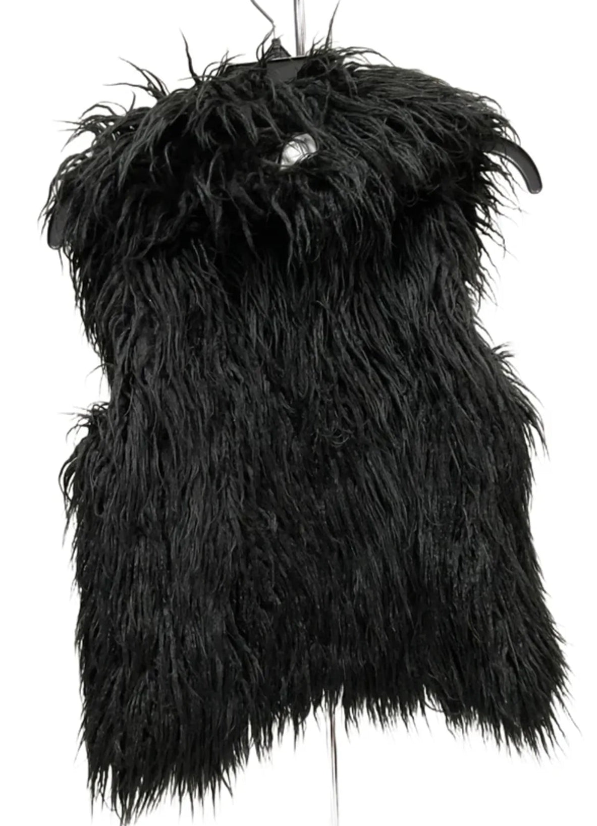 Vest Faux Fur & Sherpa By Inc In Black, Size: S