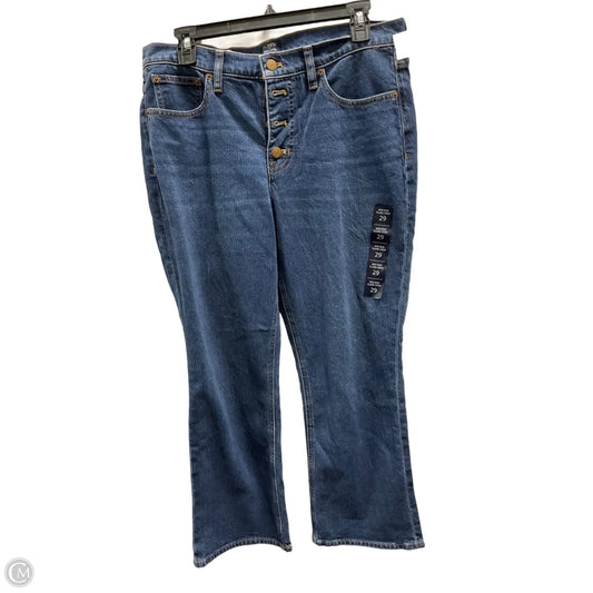 Jeans Cropped By J. Crew In Blue, Size: 8