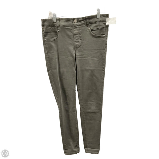 Jeans Skinny By Liverpool In Green, Size: 8