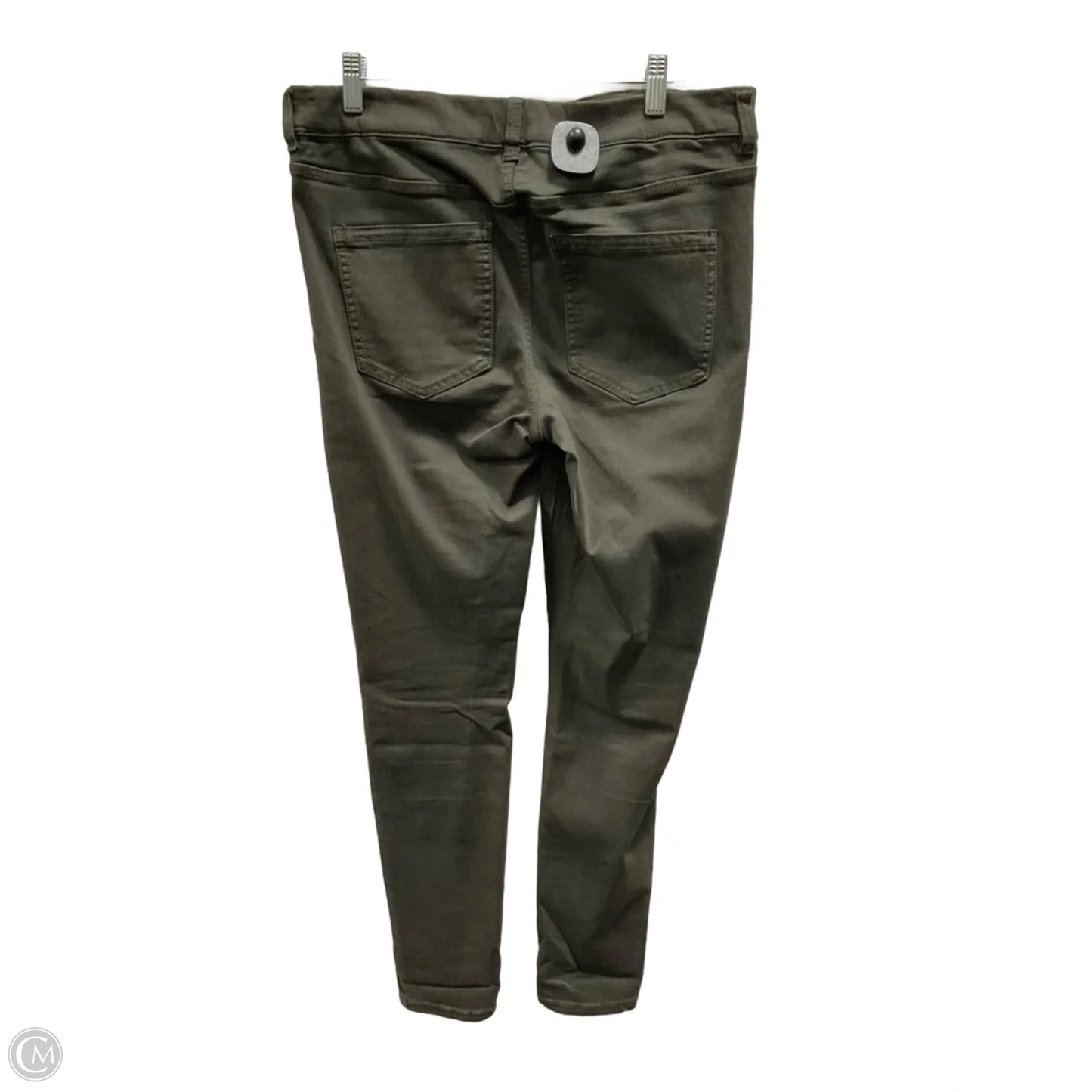 Jeans Skinny By Liverpool In Green, Size: 8