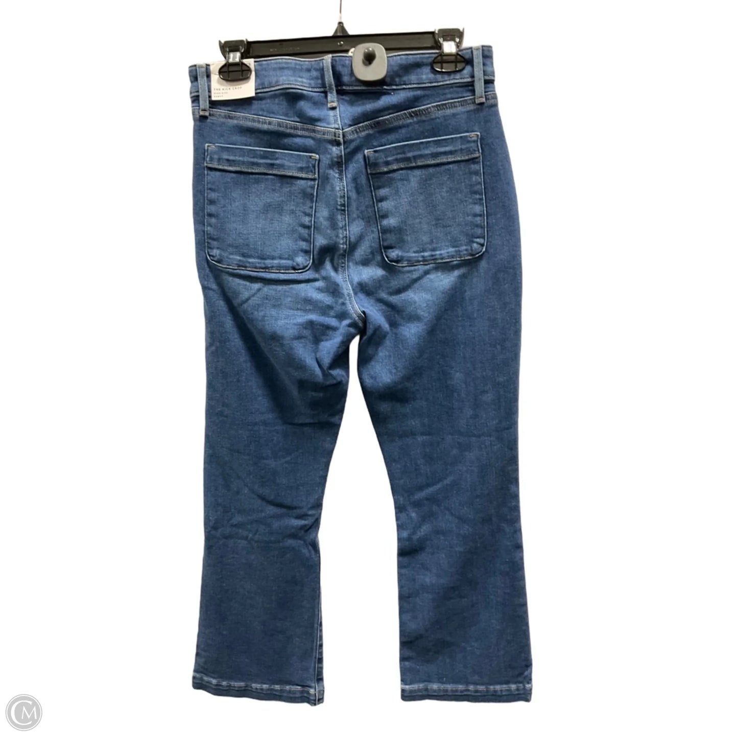 Jeans Cropped By Loft In Blue, Size: 8