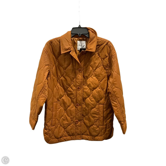 Jacket Puffer & Quilted By Madewell In Orange, Size: S