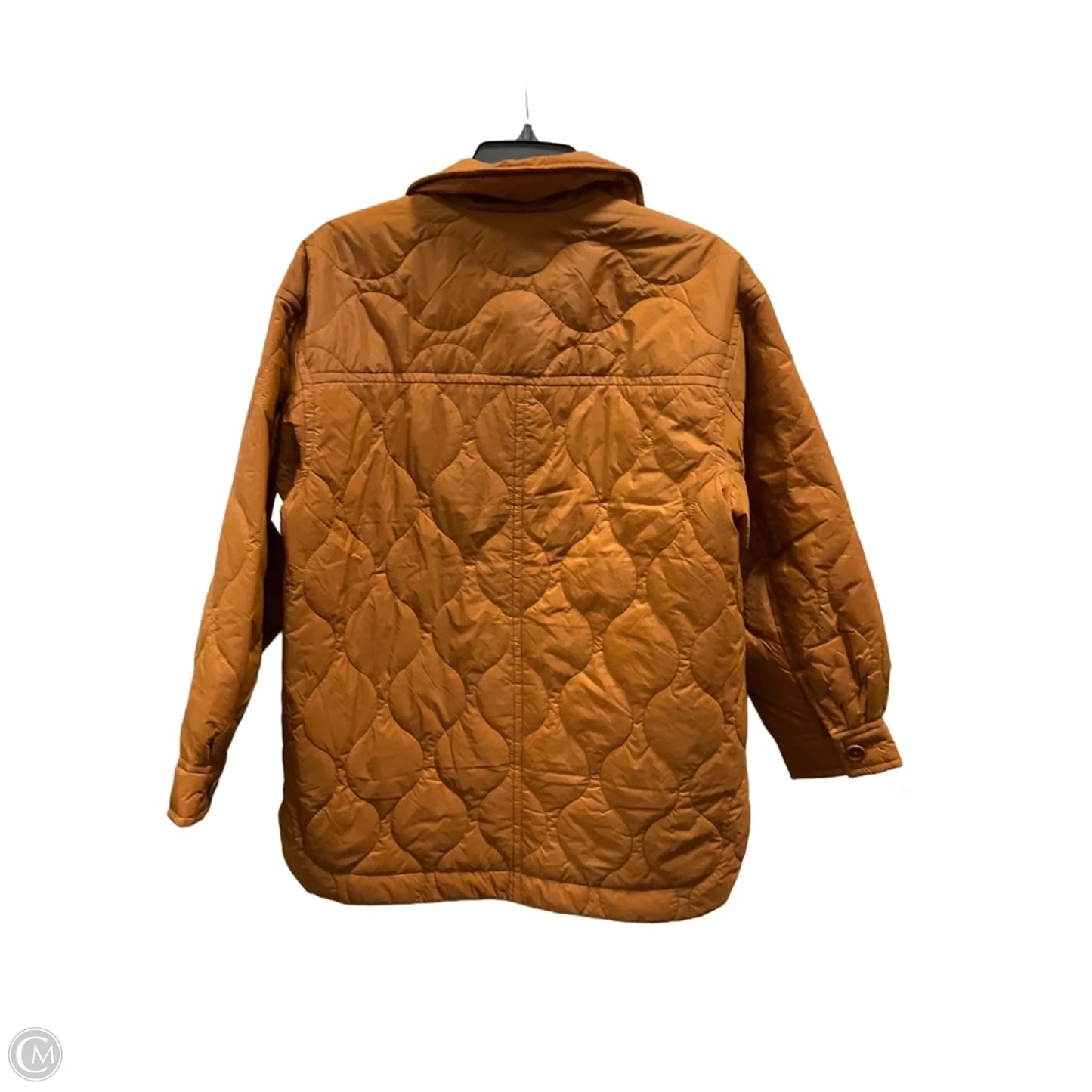 Jacket Puffer & Quilted By Madewell In Orange, Size: S