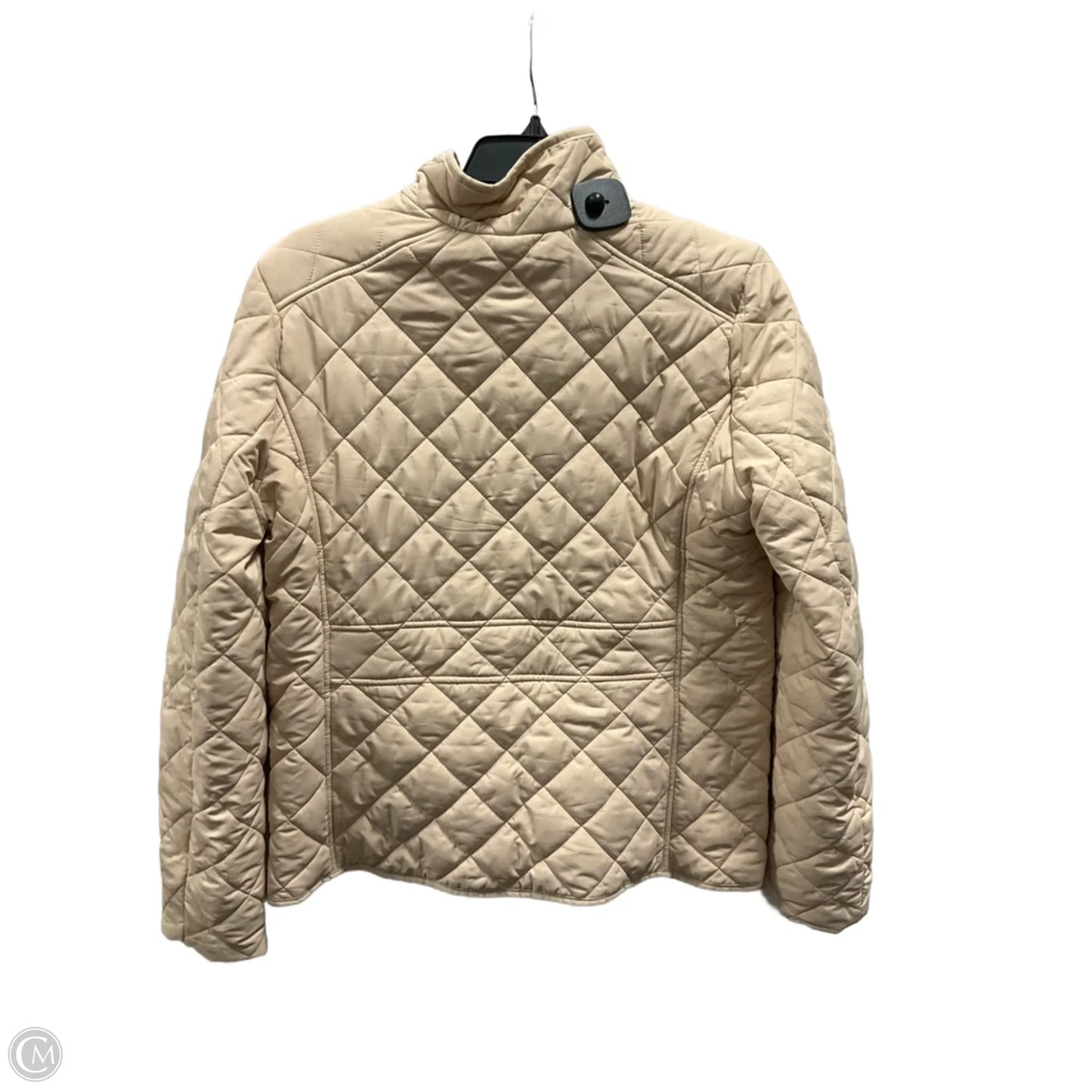 Jacket Puffer & Quilted By J. Crew In Tan, Size: M