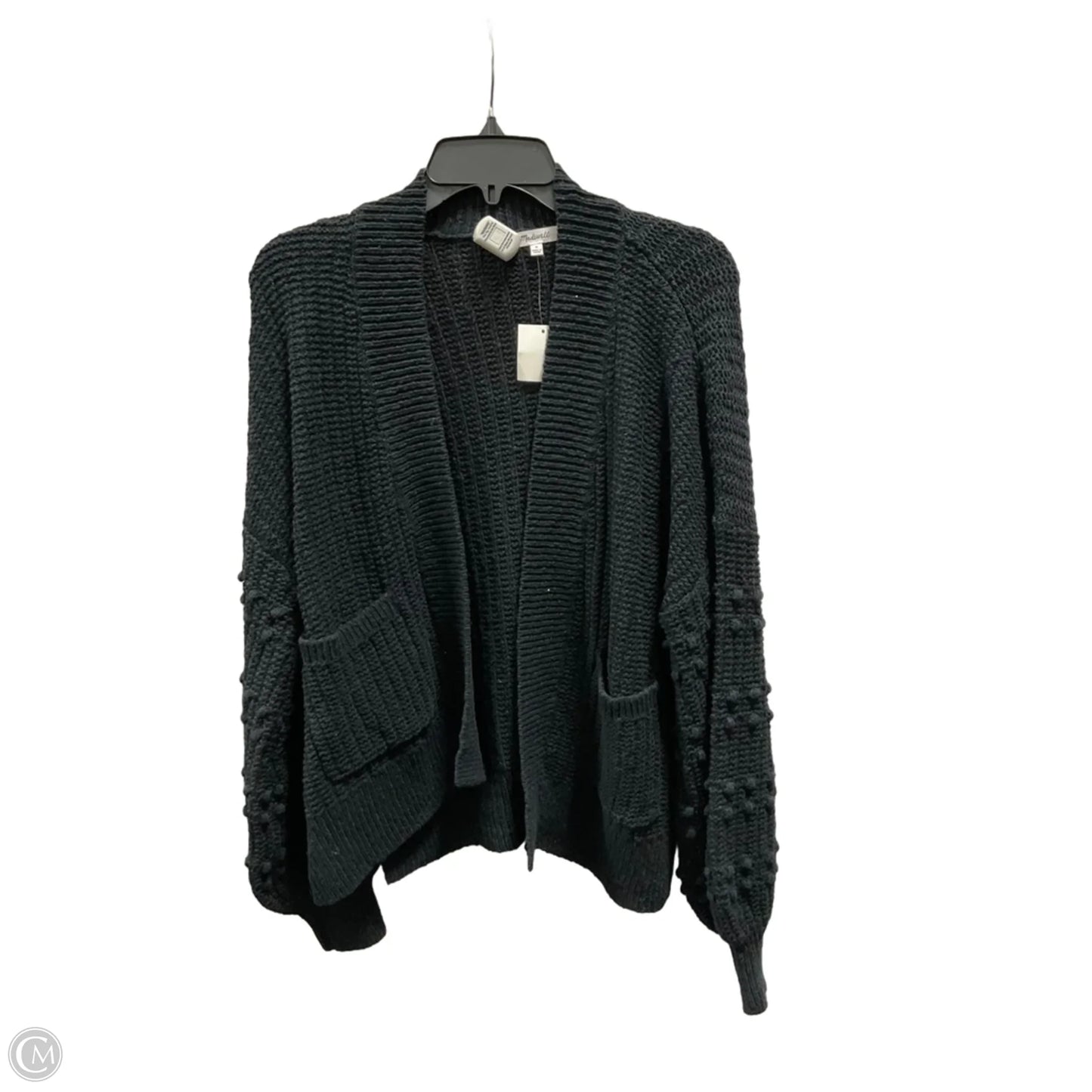 Sweater Cardigan By Madewell In Black, Size: M