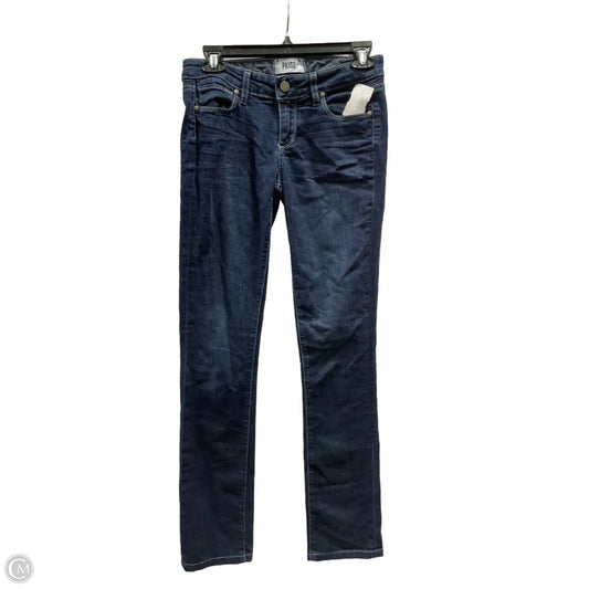 Jeans Straight By Paige In Blue, Size: 2