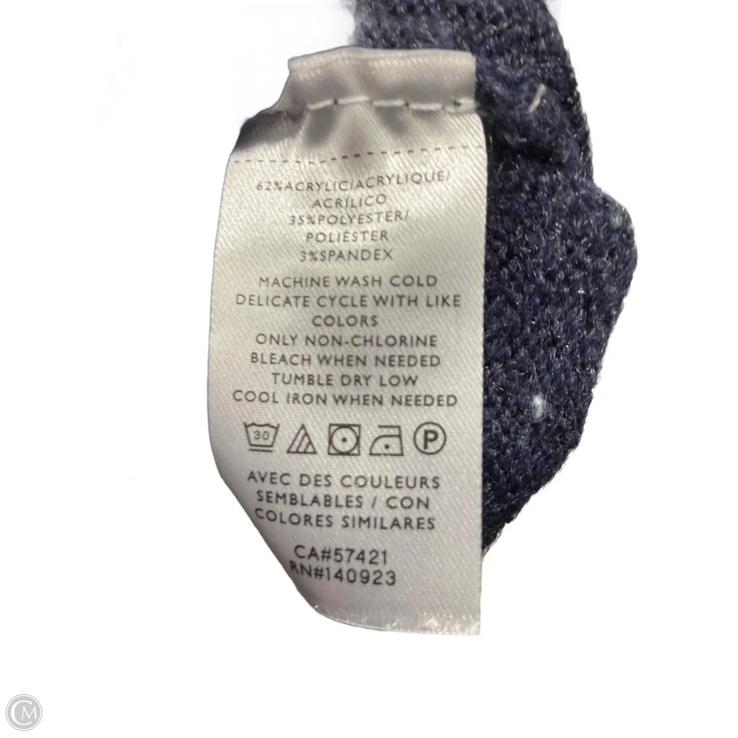 Sweater By Loft In Blue, Size: L