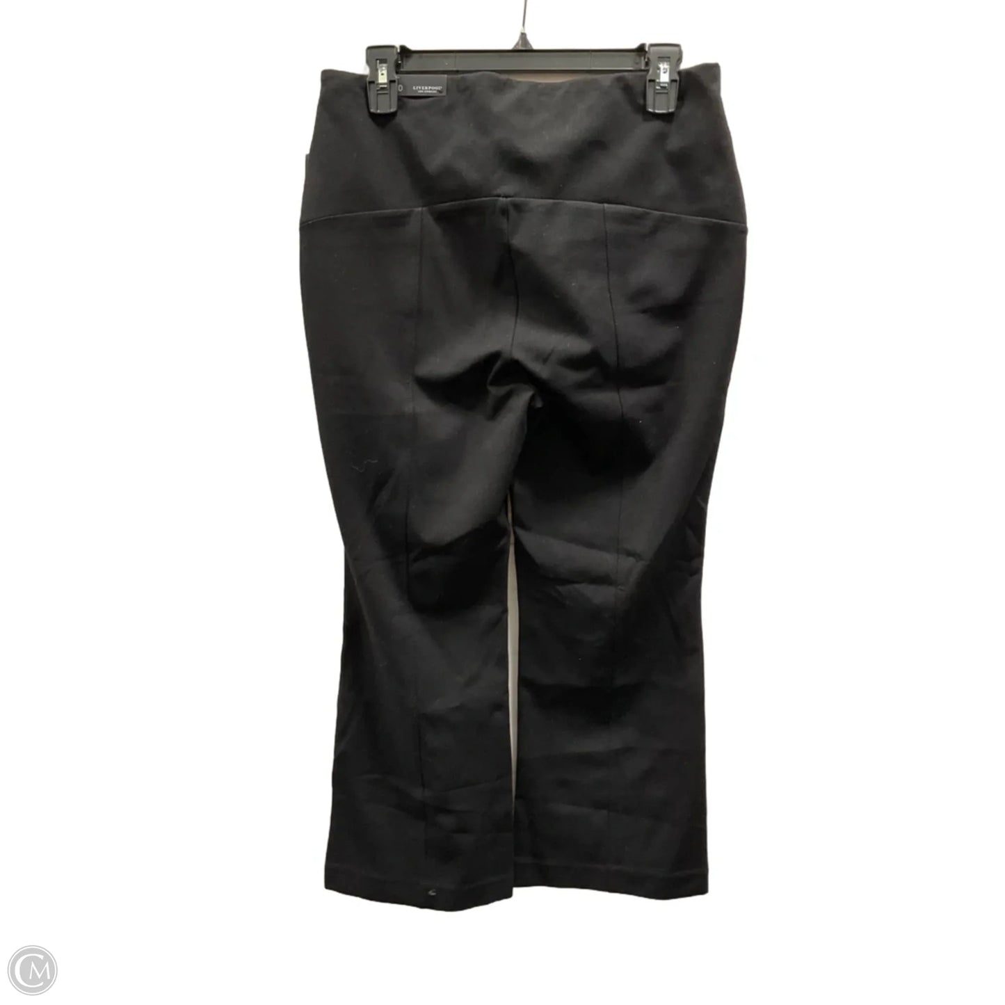 Pants Wide Leg By Liverpool In Black, Size: 10