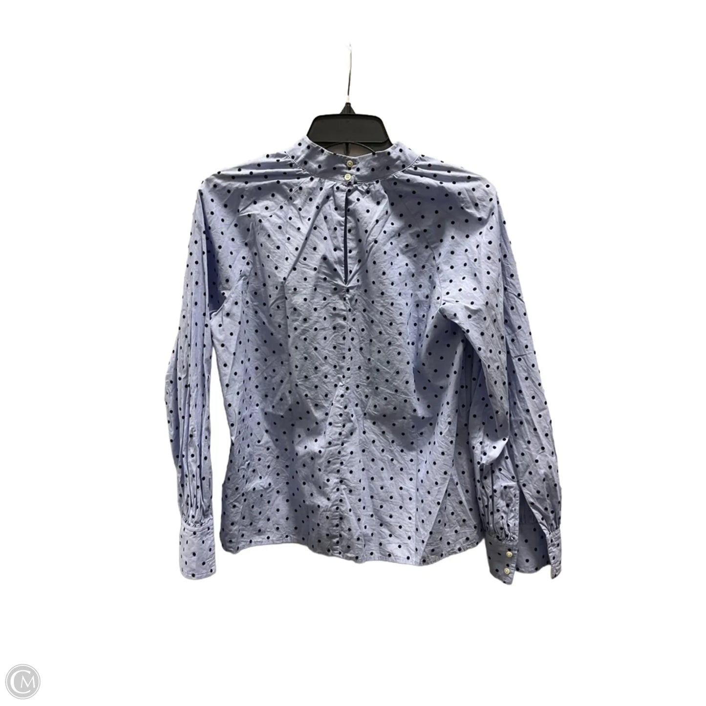 Top Long Sleeve By Gap In Polkadot Pattern, Size: Xs