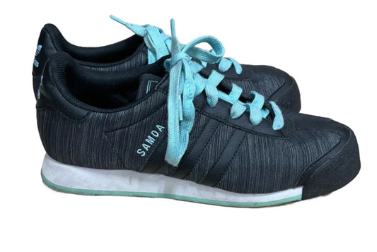 Shoes Athletic By Adidas In Black & Green, Size: 7