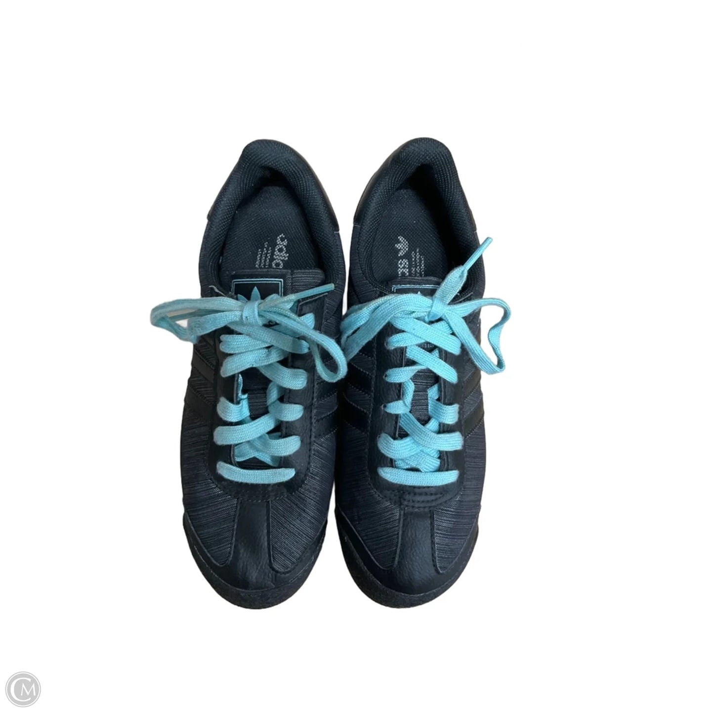 Shoes Athletic By Adidas In Black & Green, Size: 7
