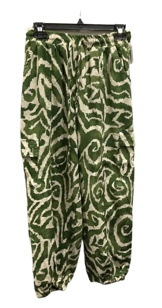 Pants Cropped By Haute Hippie In Green, Size: S