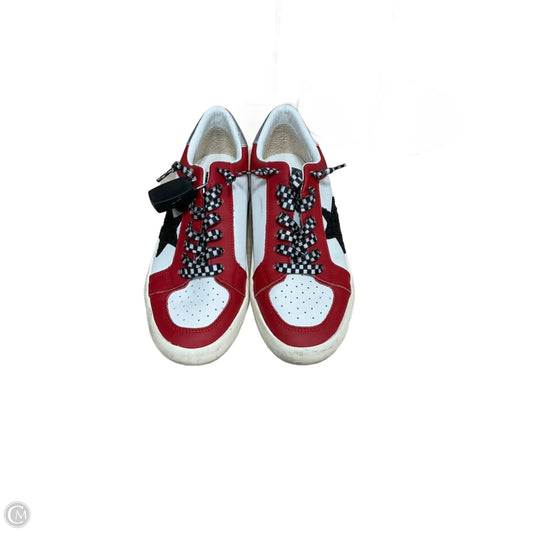 Shoes Athletic By Vintage Havana In Red & White, Size: 8
