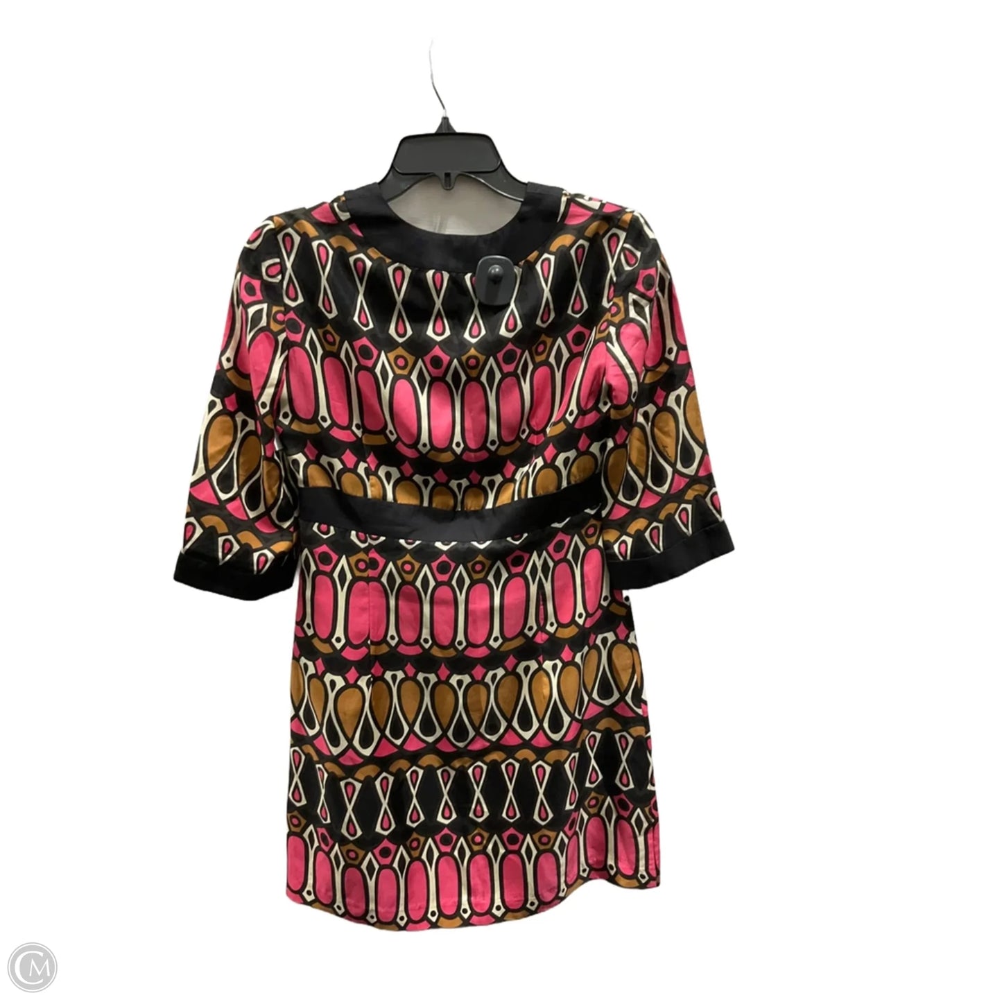 Dress Designer By Milly In Pink & Tan, Size: 6