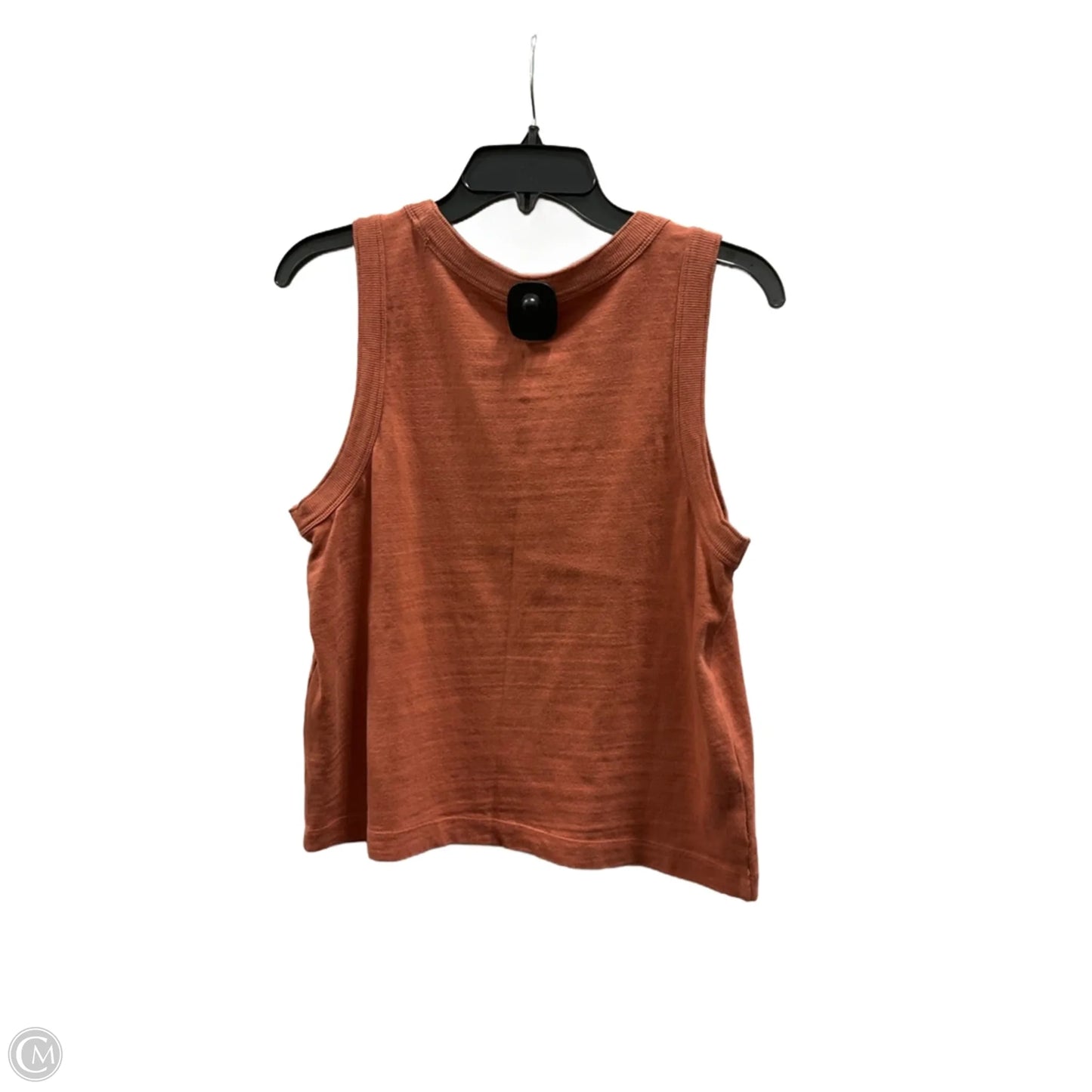 Top Sleeveless By Loft In Orange, Size: M