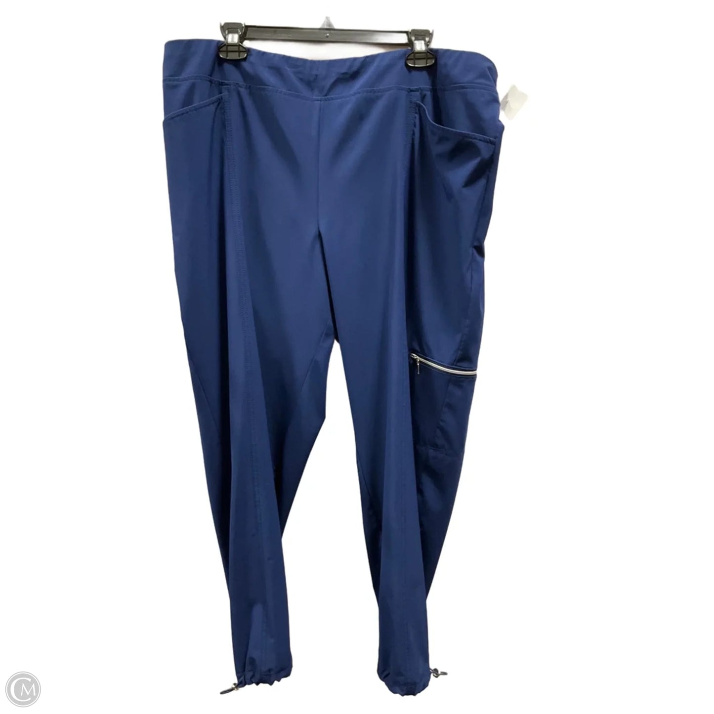 Athletic Pants By Chicos In Blue, Size: 18