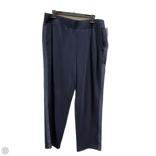 Athletic Pants By Talbots In Blue, Size: Xl