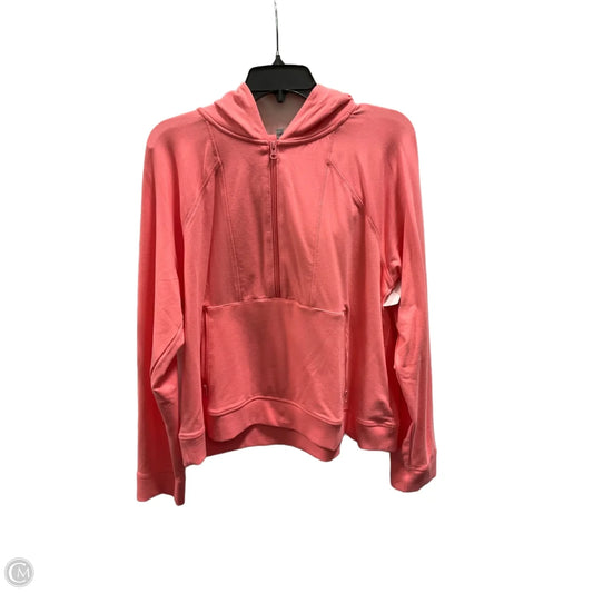 Athletic Jacket By Talbots In Coral, Size: Xl