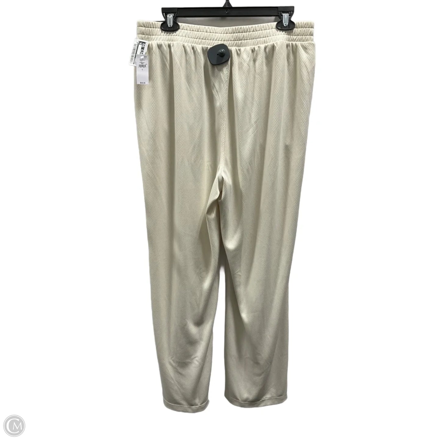 Athletic Pants By Gapfit In Cream, Size: L