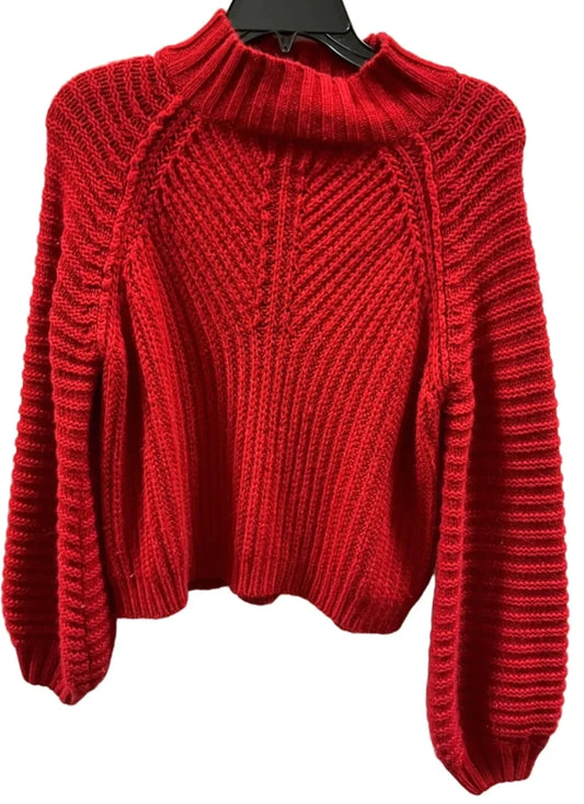Sweater By Simplee In Red, Size: S