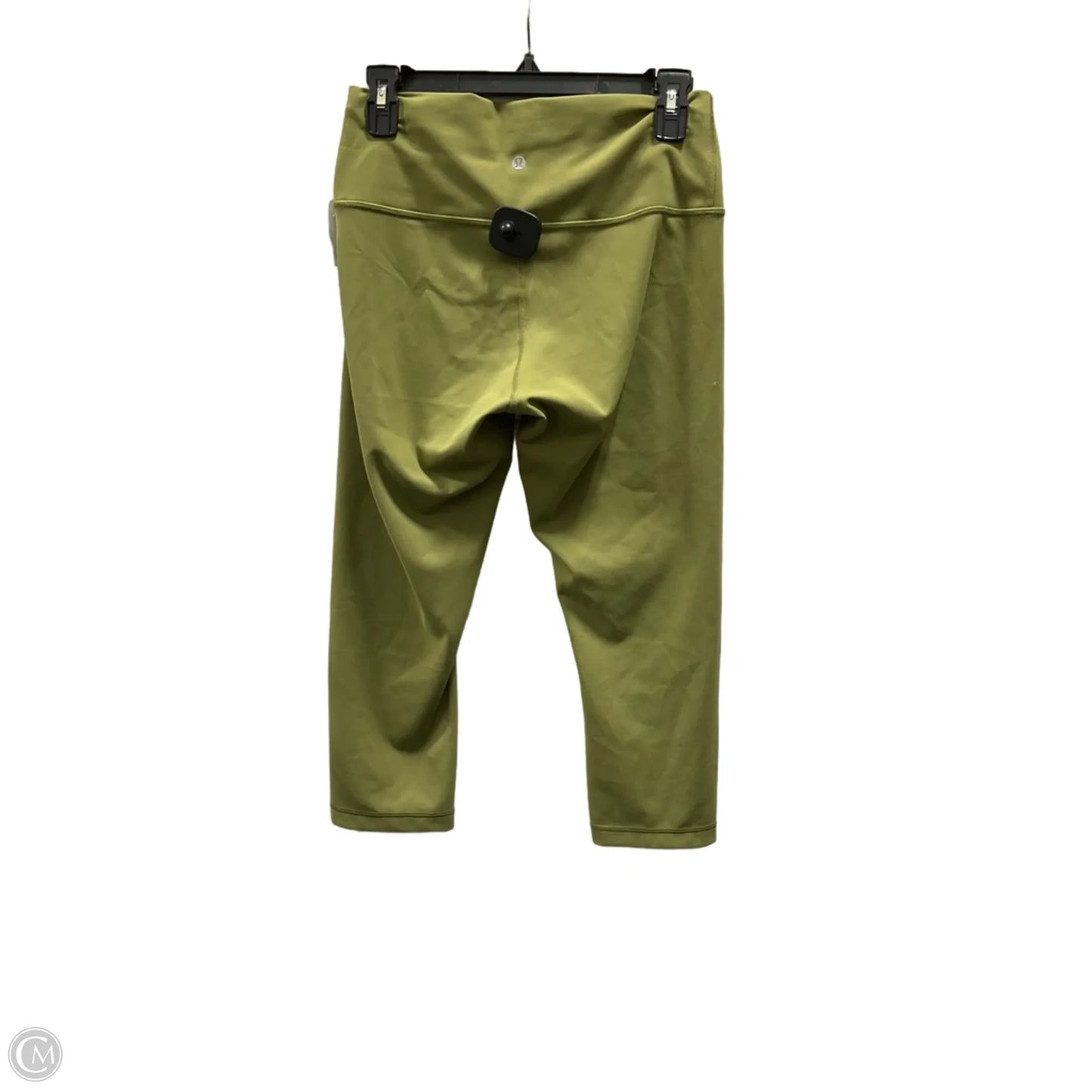 Athletic Leggings Capris By Lululemon In Green, Size: 10