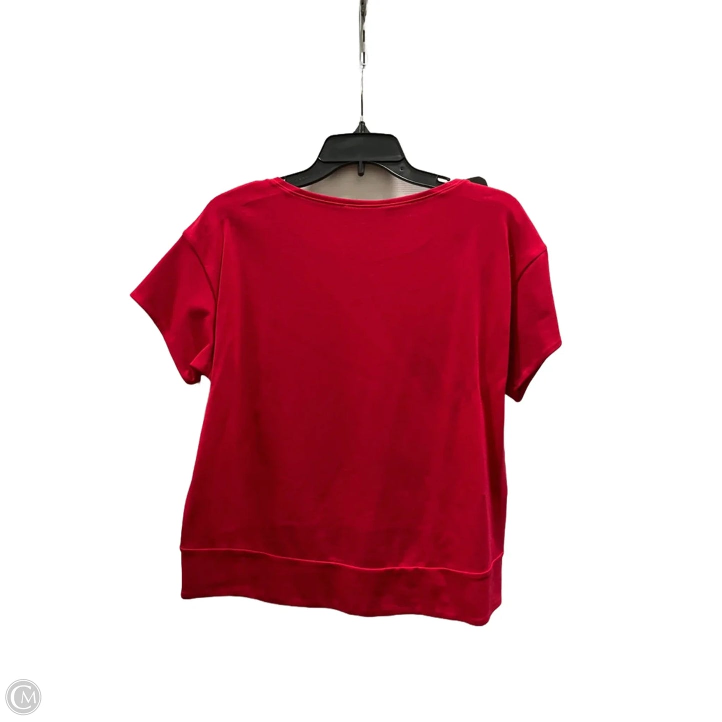 Top Short Sleeve By Bcbgmaxazria In Red, Size: M