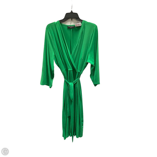 Dress Casual Midi By Lane Bryant In Green, Size: 2x