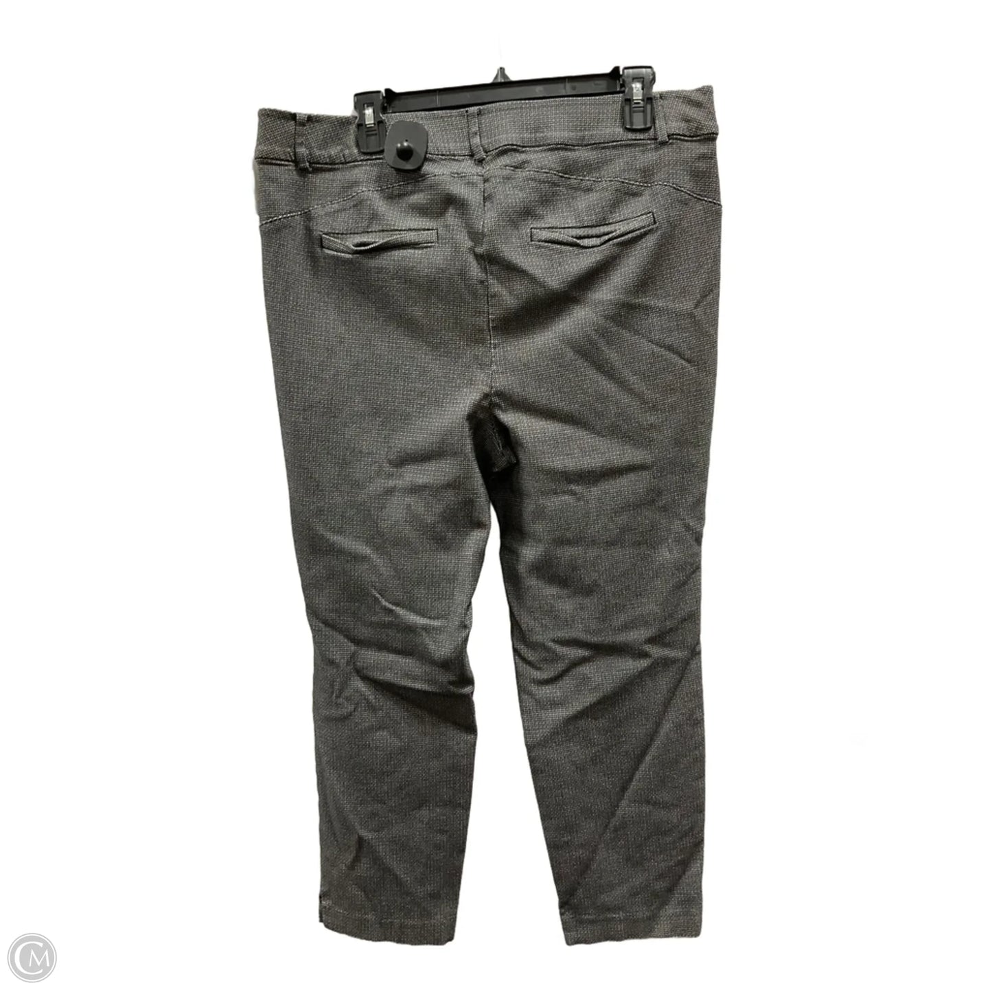 Pants Cropped By Lane Bryant In Black & White, Size: 18