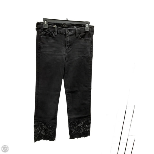 Jeans Cropped By Liverpool In Black, Size: 6
