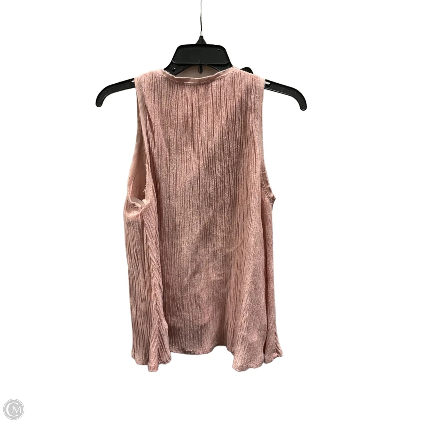 Top Sleeveless By Meadow Rue In Pink, Size: M