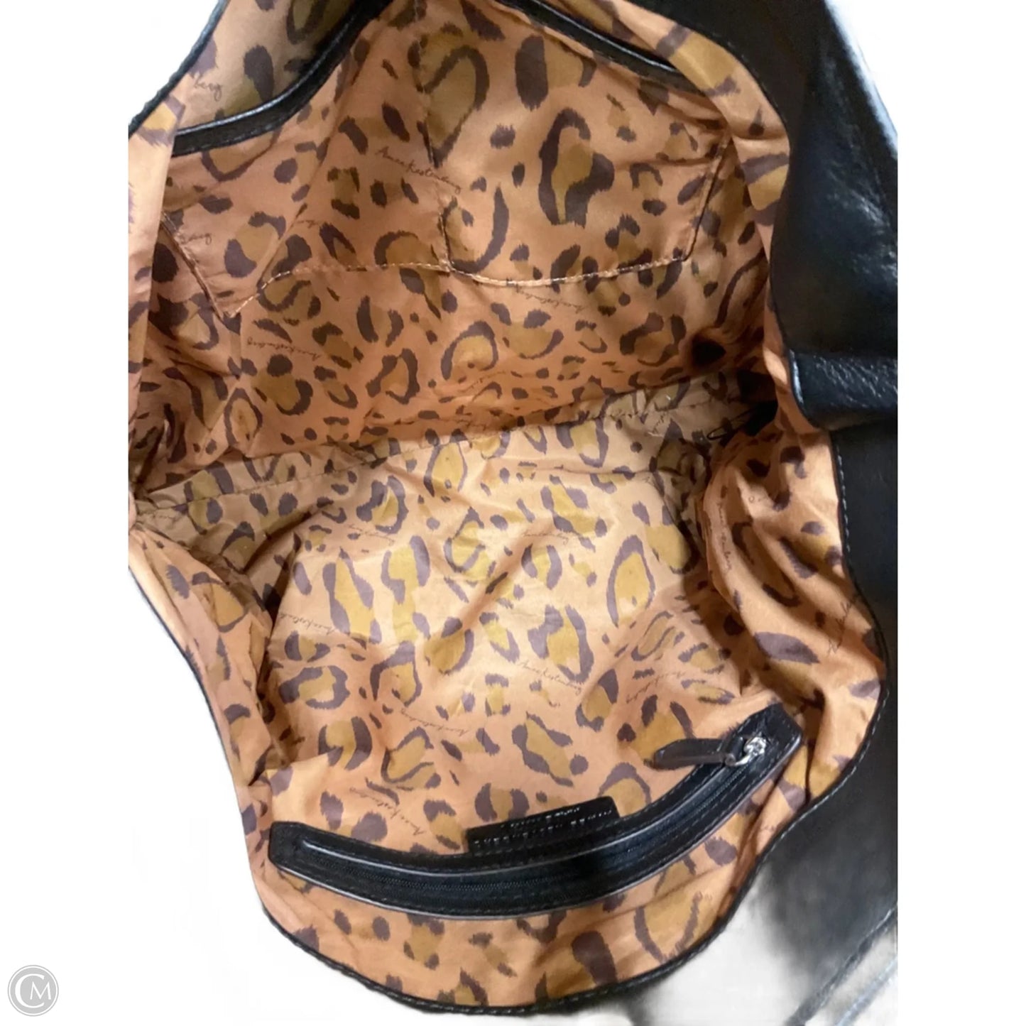 Handbag Leather By Aimee Kestenberg, Size: Large