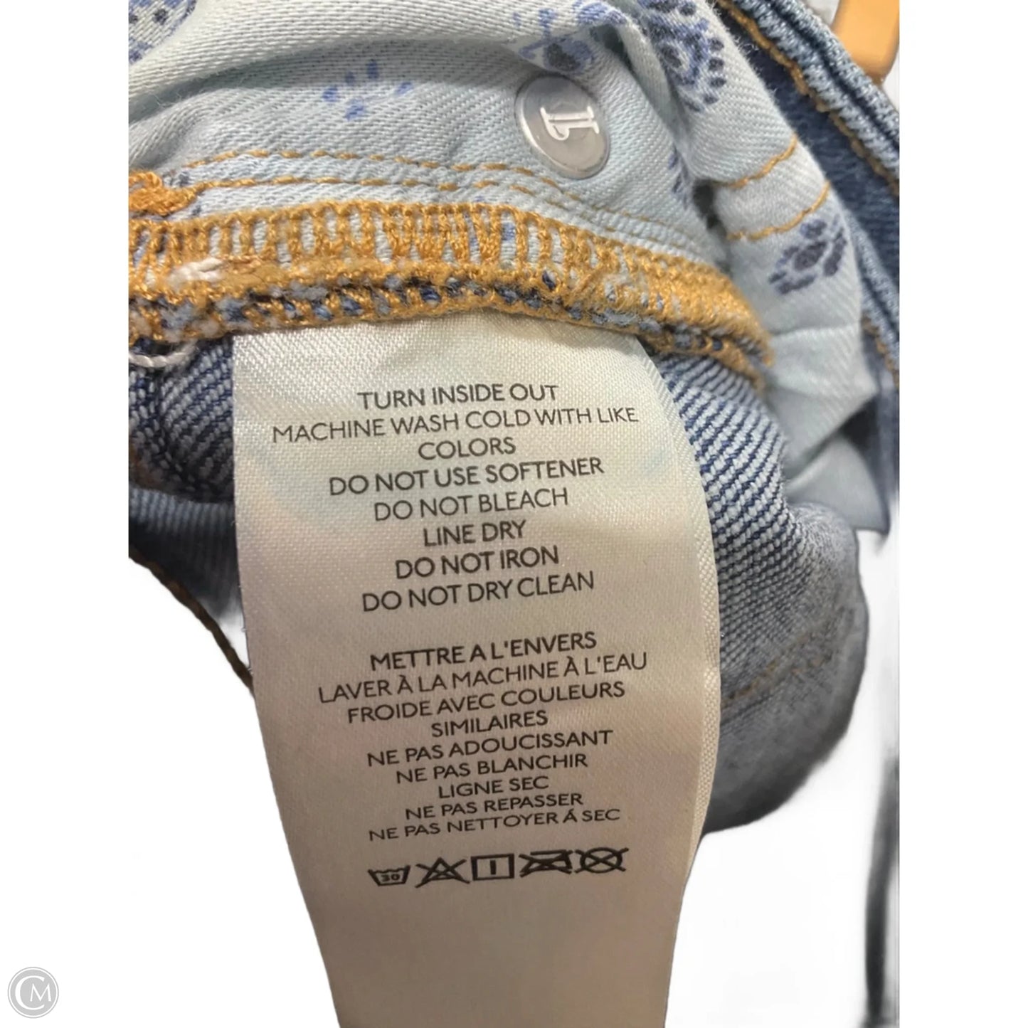 Jeans Boot Cut By Pilcro In Blue, Size: 4