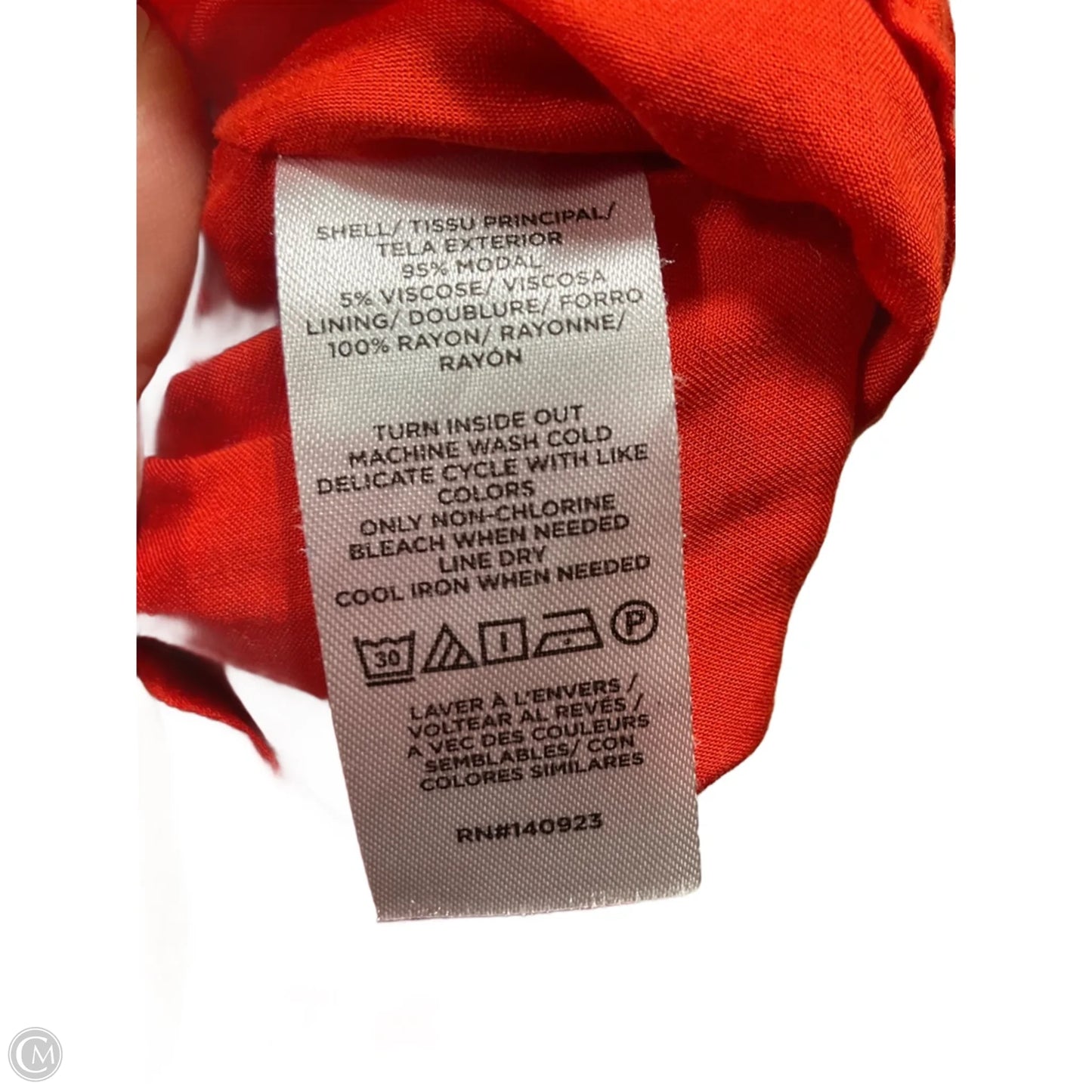 Top Long Sleeve By Loft In Red, Size: Xxs