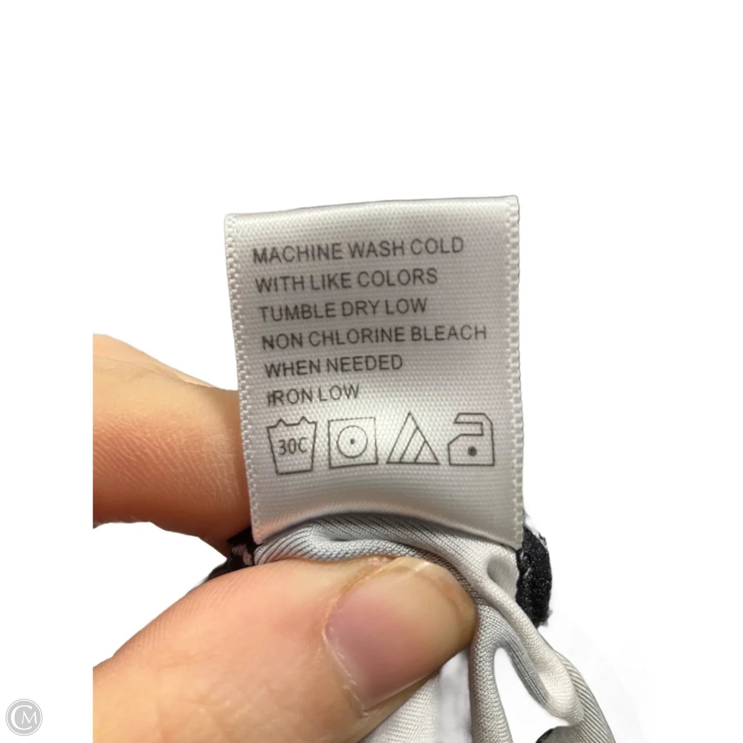 Athletic Skort By Tail In Black & White, Size: Xs