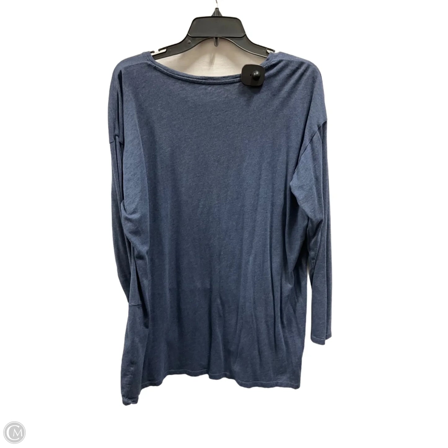 Tunic Long Sleeve By Pure Jill In Blue, Size: L