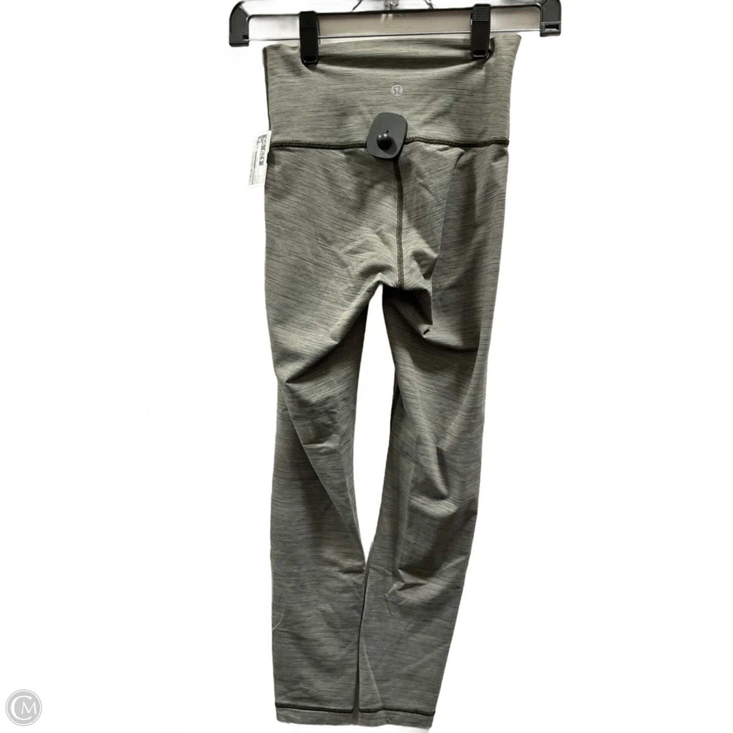 Athletic Leggings By Lululemon In Green, Size: 4