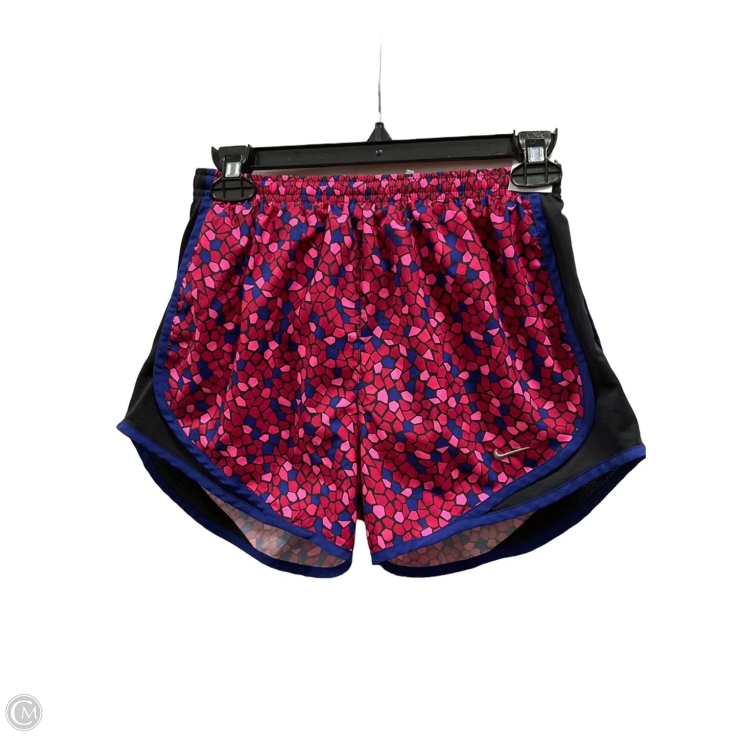 Athletic Shorts By Nike Apparel In Blue & Pink, Size: S