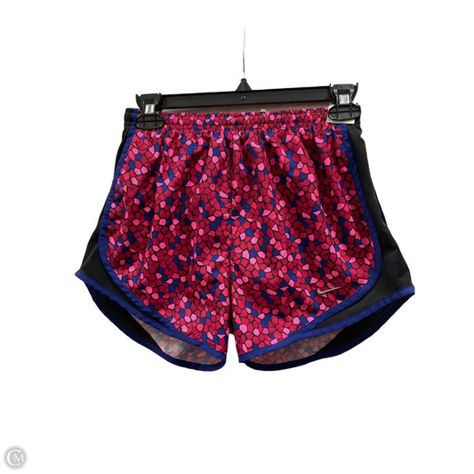 Athletic Shorts By Nike Apparel In Blue & Pink, Size: S