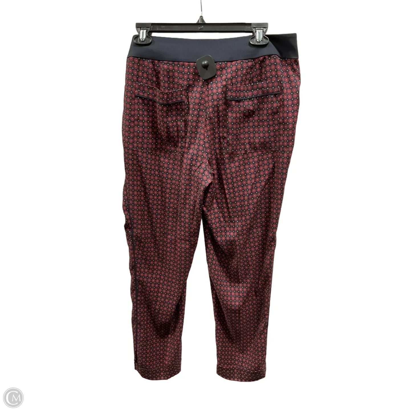 Pants Dress By Loft In Black & Red, Size: 10