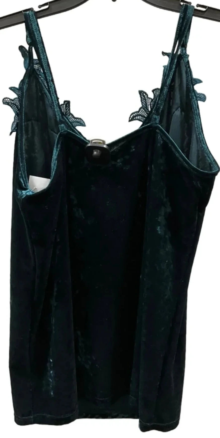 Top Sleeveless By Cmf In Teal, Size: L
