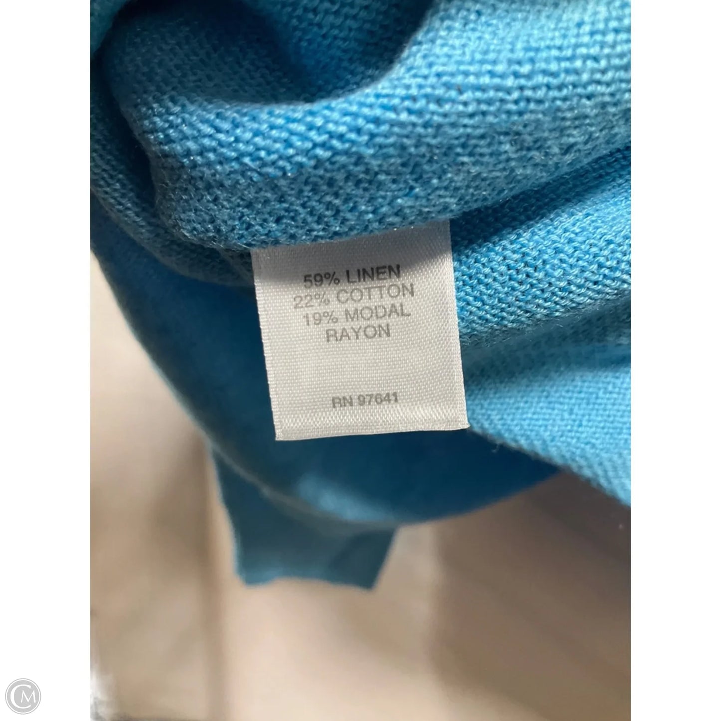 Cardigan By J. Jill In Aqua, Size: S