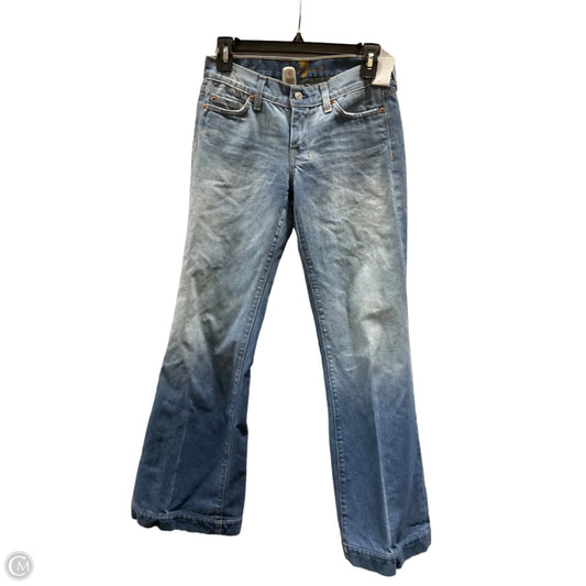 Jeans Wide Leg By 7 For All Mankind In Blue, Size: 2
