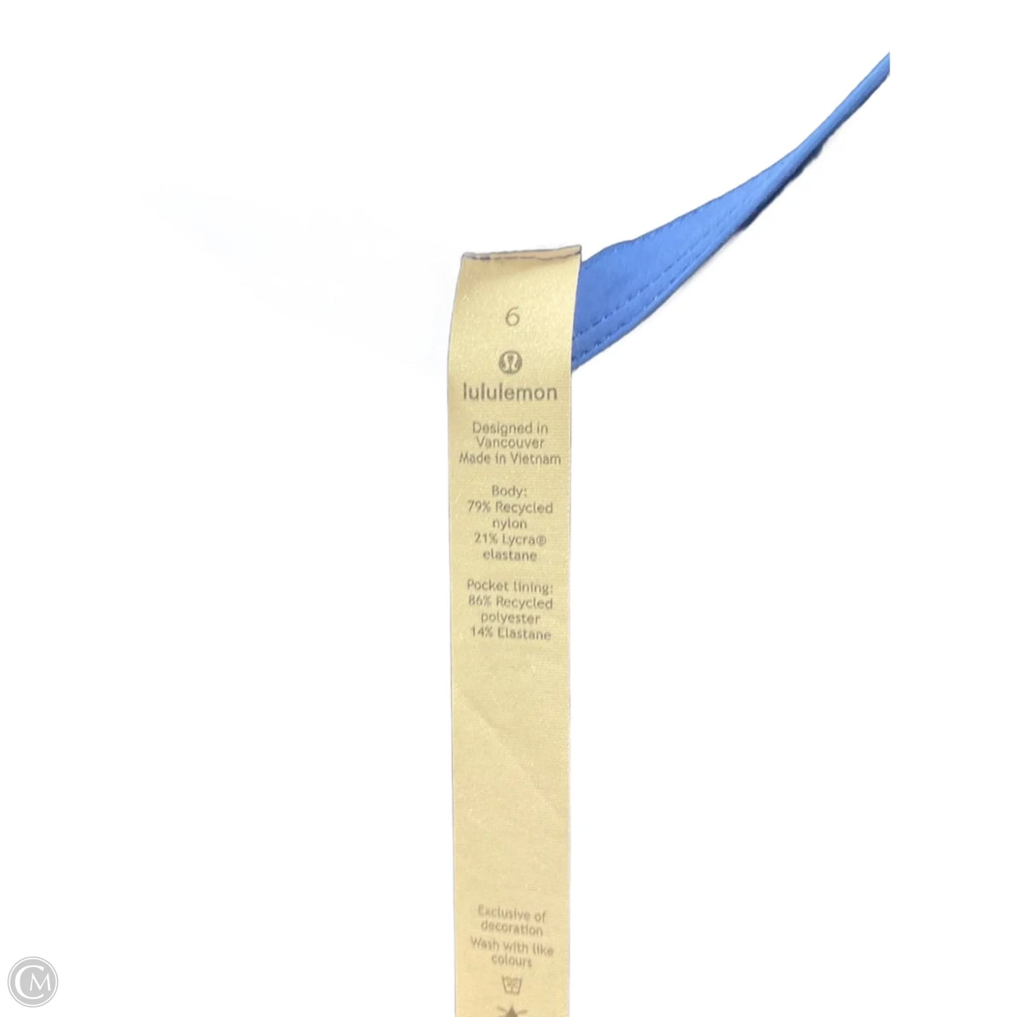 Athletic Pants By Lululemon In Blue, Size: 6