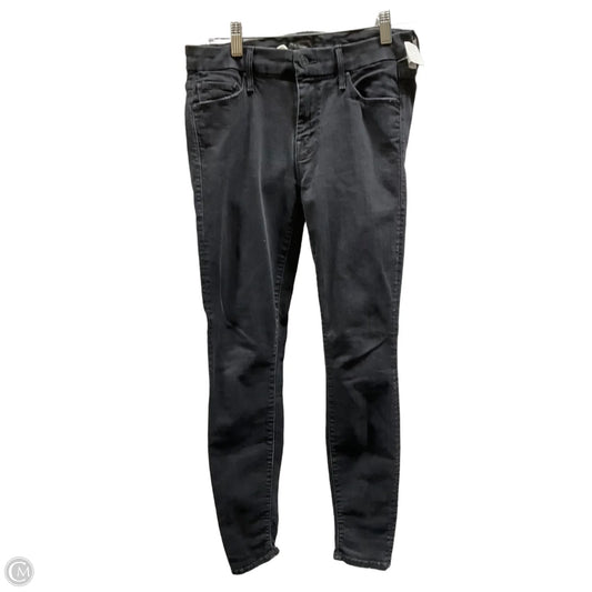 Jeans Skinny By Mother In Black, Size: 4