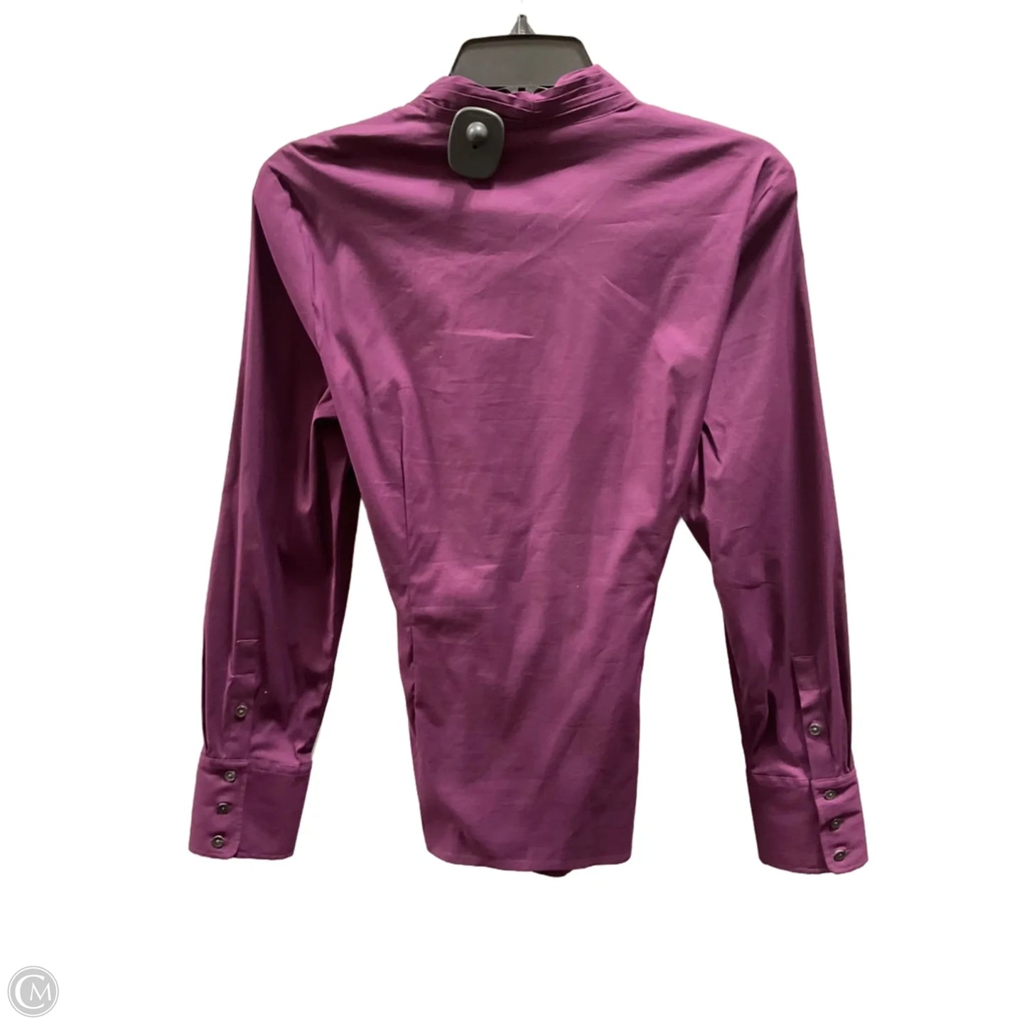 Top Long Sleeve By Ann Taylor In Purple, Size: 10
