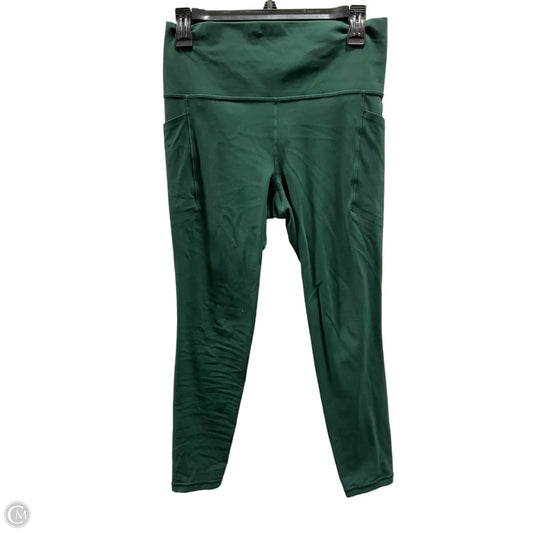 Athletic Leggings By Athleta In Green, Size: M