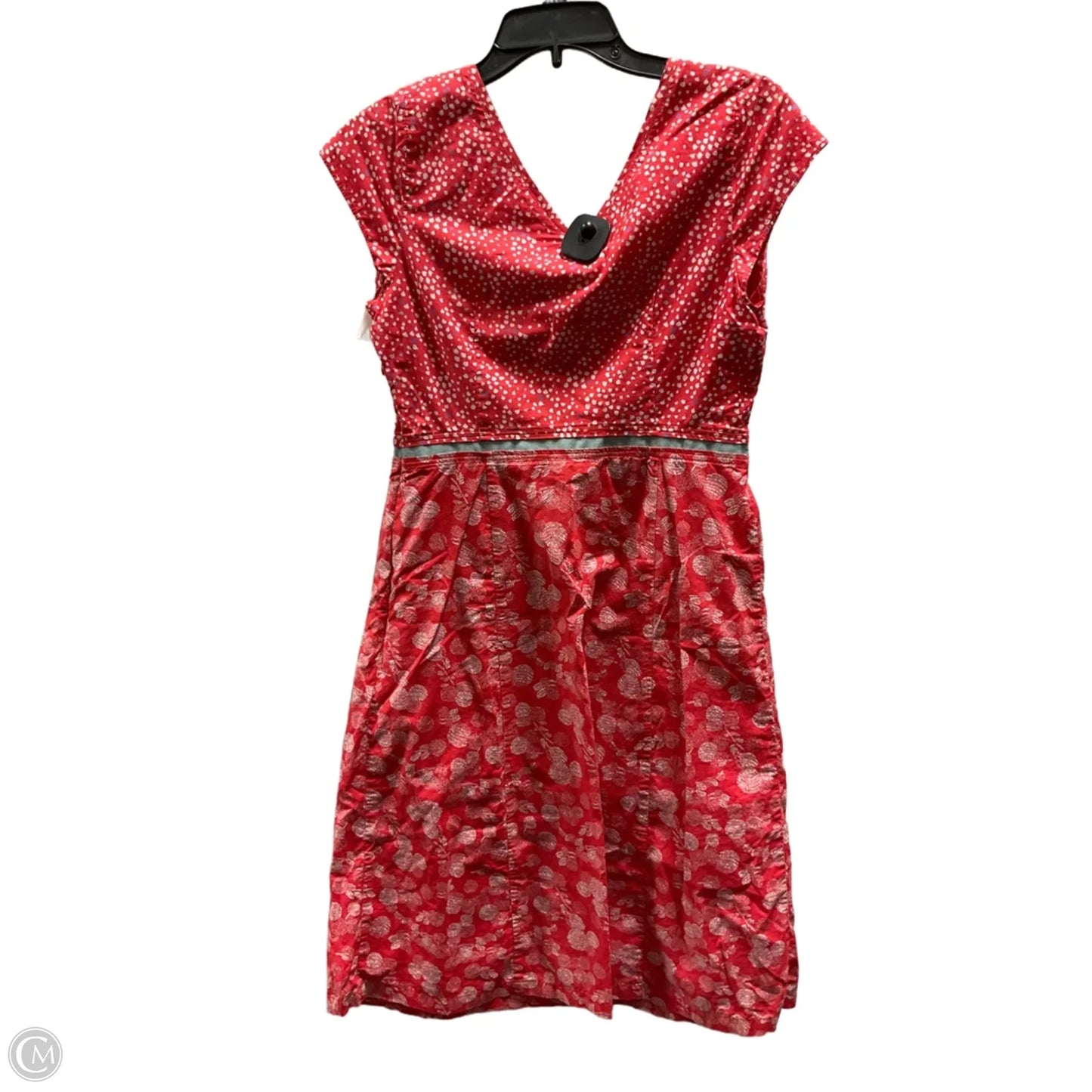 Dress Casual Midi By Boden In Red, Size: 6