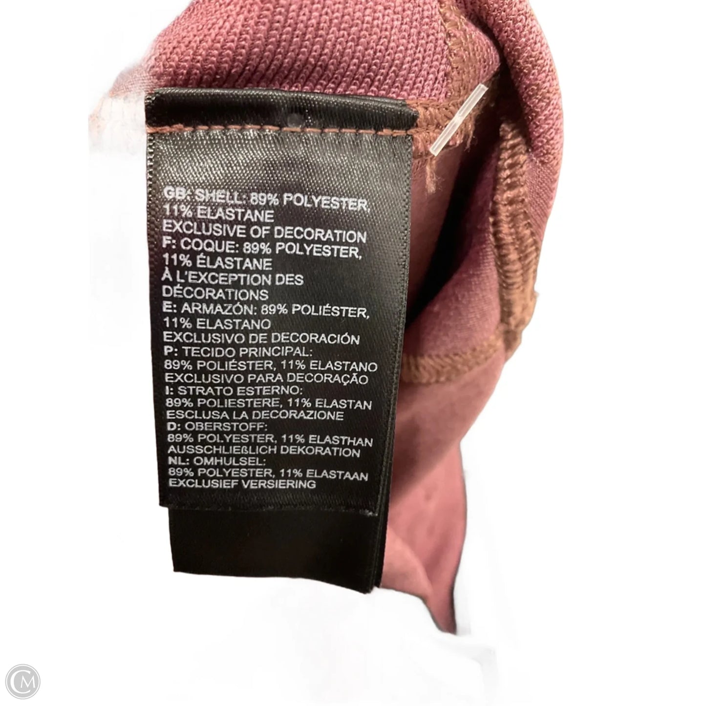 Athletic Leggings By The North Face In Pink, Size: L