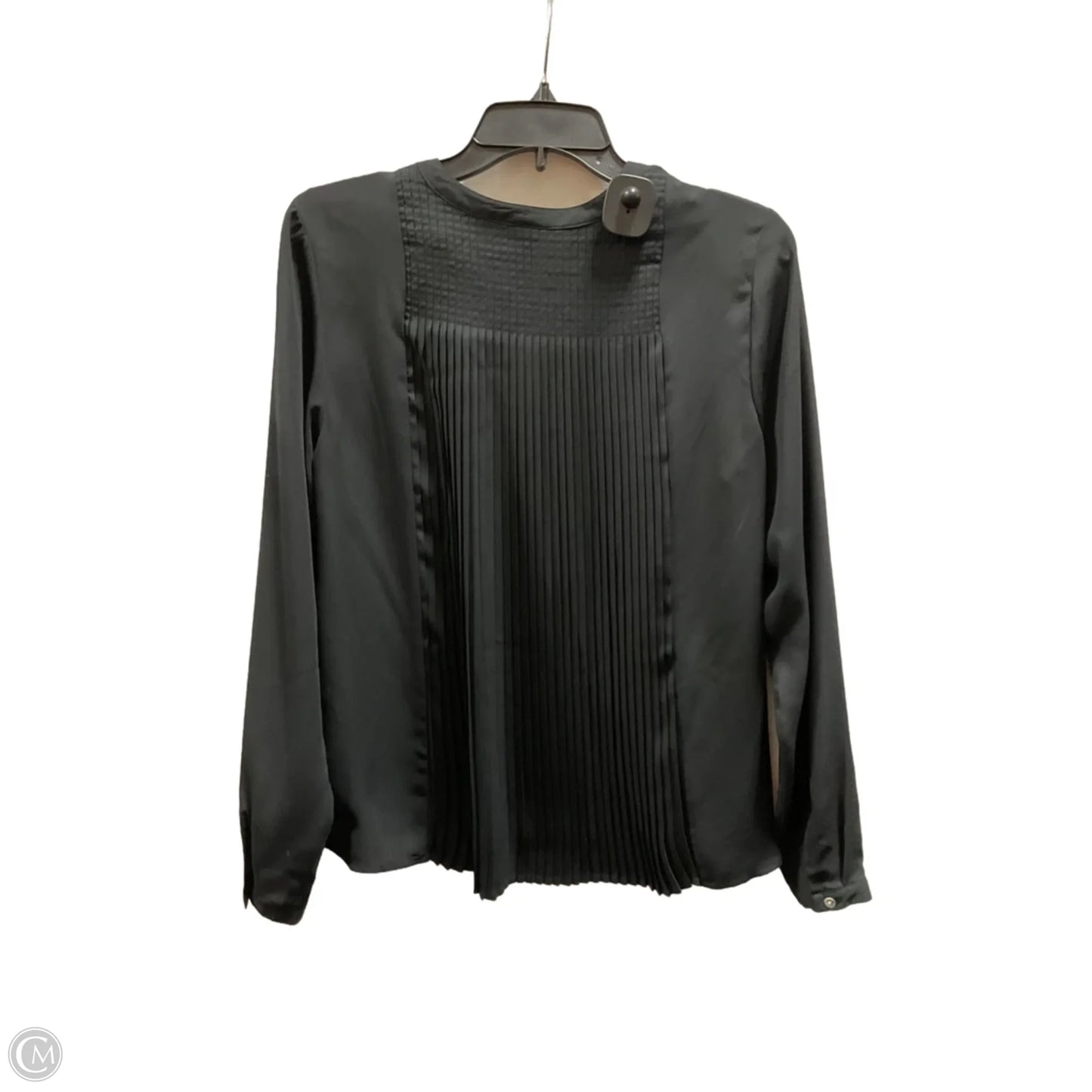 Top Long Sleeve By A New Day In Black, Size: M